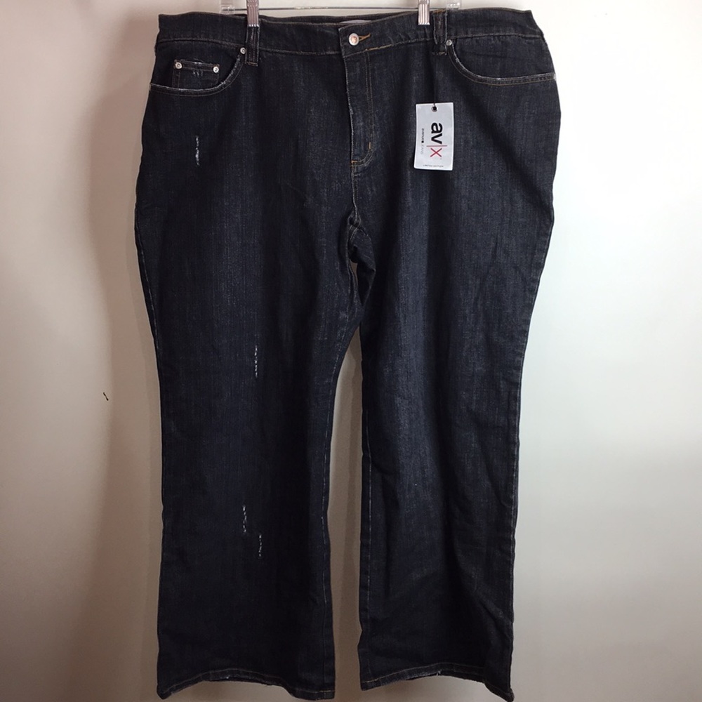AV X Avenue Distressed Jeans